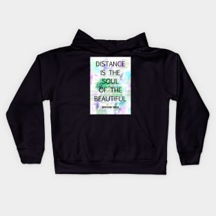 SIMONE WEIL quote .24 - LIBERTY,TAKING THE WORD IN ITS CONCRETE SENSE,CONSISTS IN THE ABILITY TO CHOSE Kids Hoodie